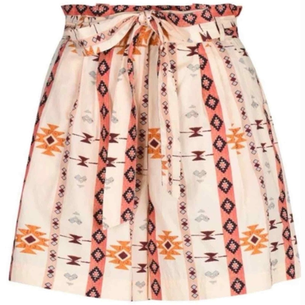Never Fully Dressed Aztec Western High Rise Shorts